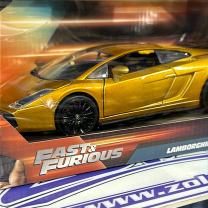 Fast&amp;Furious Lamborghini Gallardo DORADO 34924 Jada