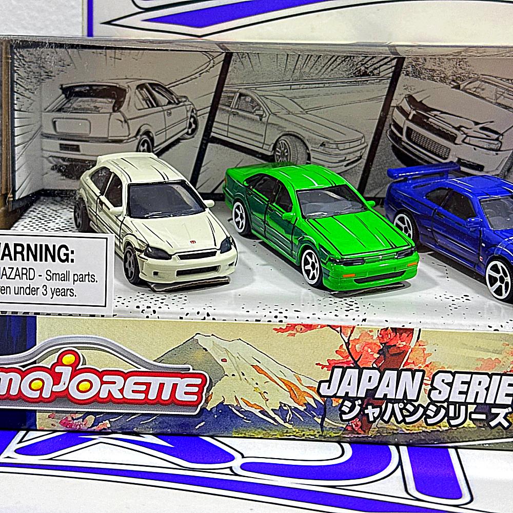 1031 JAPAN SERIES SET MAJORETTE