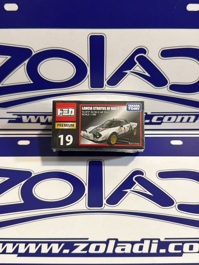 19 LANCIA STRATOS HF RALLY TOMICA PREMIUM