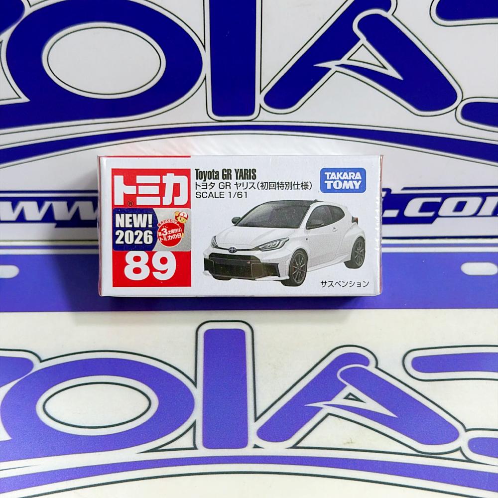 89 TOYOTA GR YARIS TAKARA TOMY PRIMERA EDICIÓN