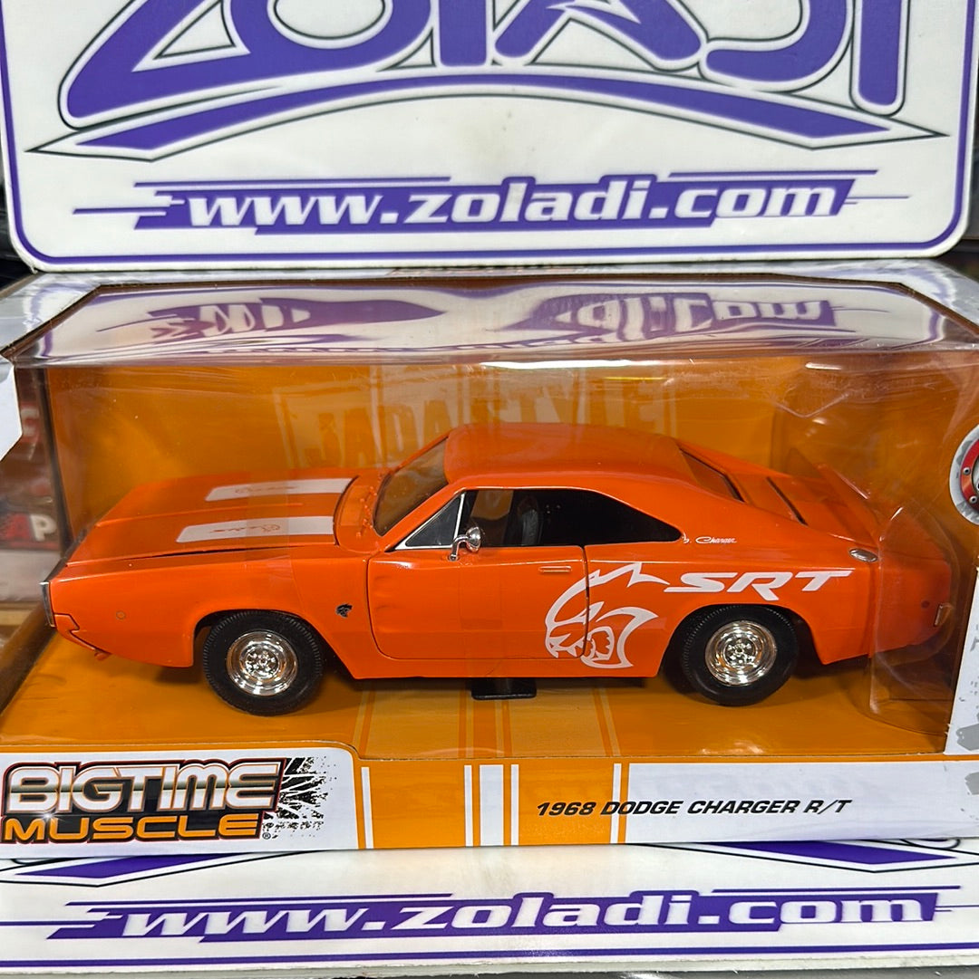 34197 DODGE CHARGER RT 1968 Jada 1/24