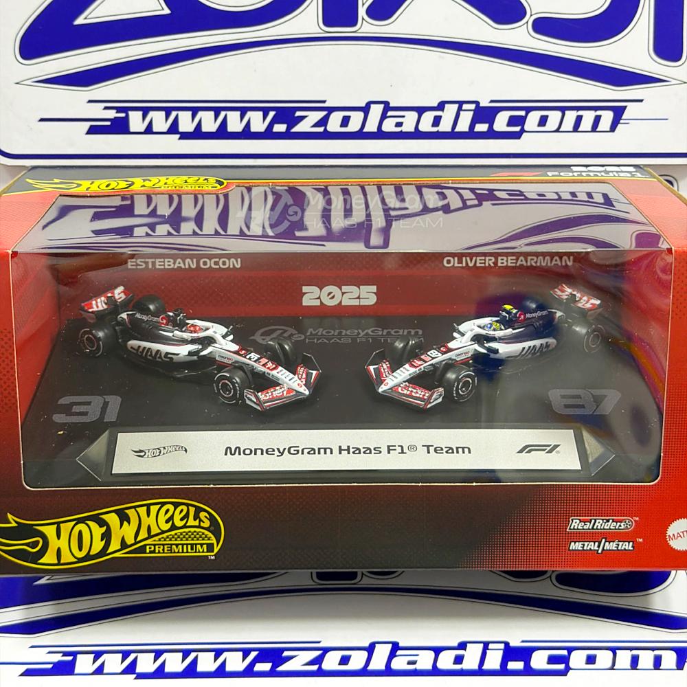 JMM97 MONEYGRAM HAAS FORMULA 1 TEAM ESTEBAN OCON Y OLIVER BEARMAN PACK