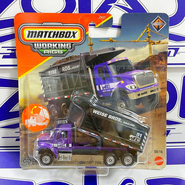 JBX75 INTERNATIONAL WORKSTAR 7500 DUMP TRUCK / CAMION