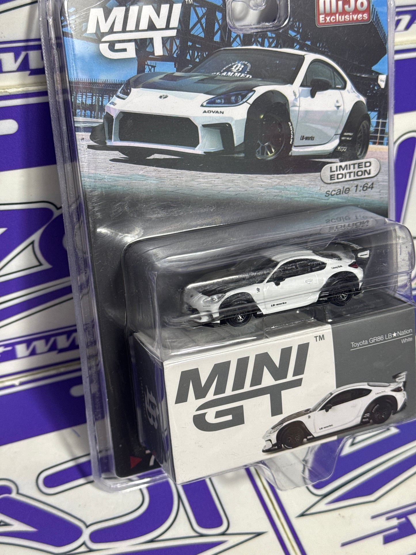 MINI GT 769 TOYOTA GR86 LBWK