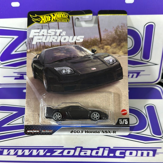 HYP67 2003 HONDA NSX-R Rápidos y furiosos