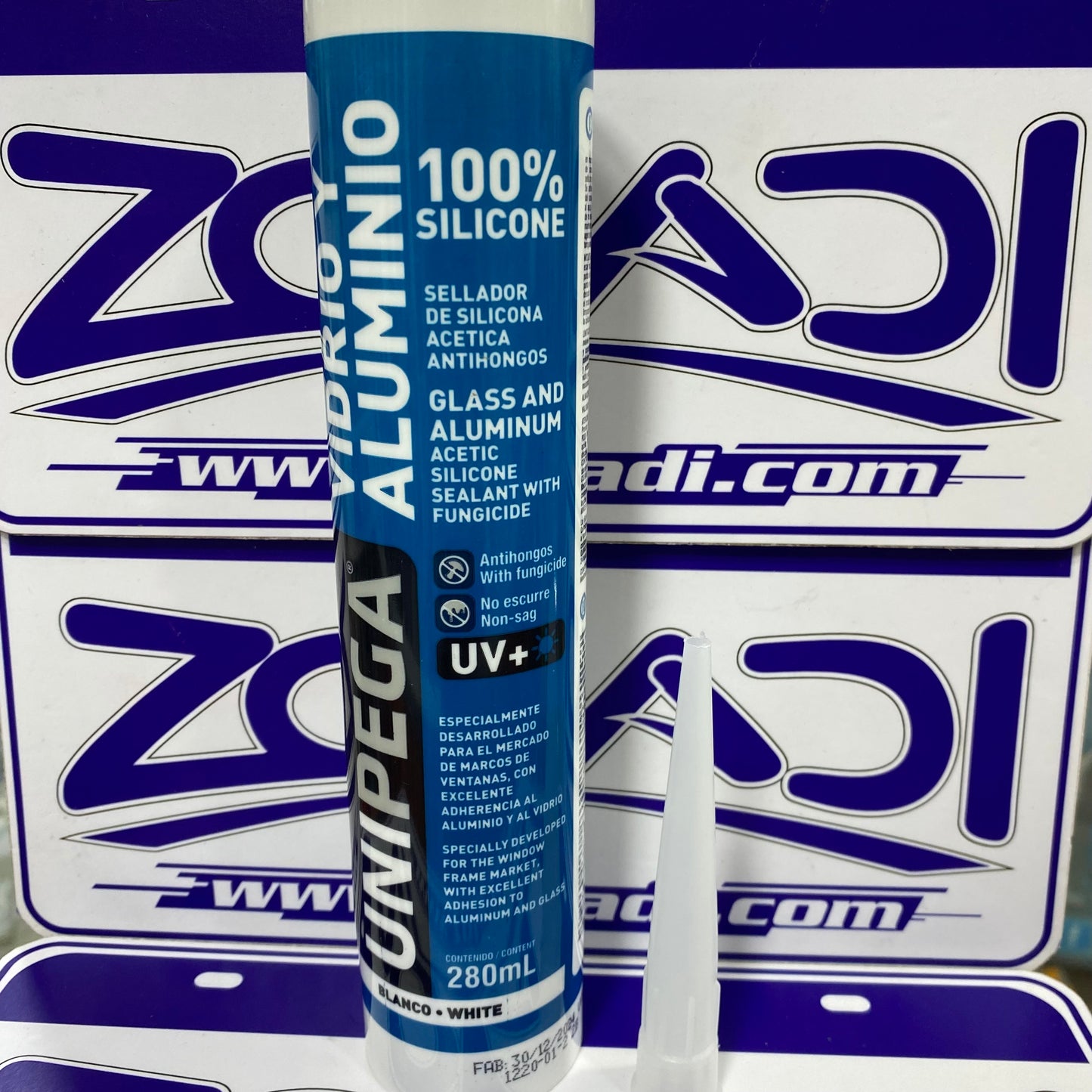 SILICONA BLANCA UNIPEGA 250ML