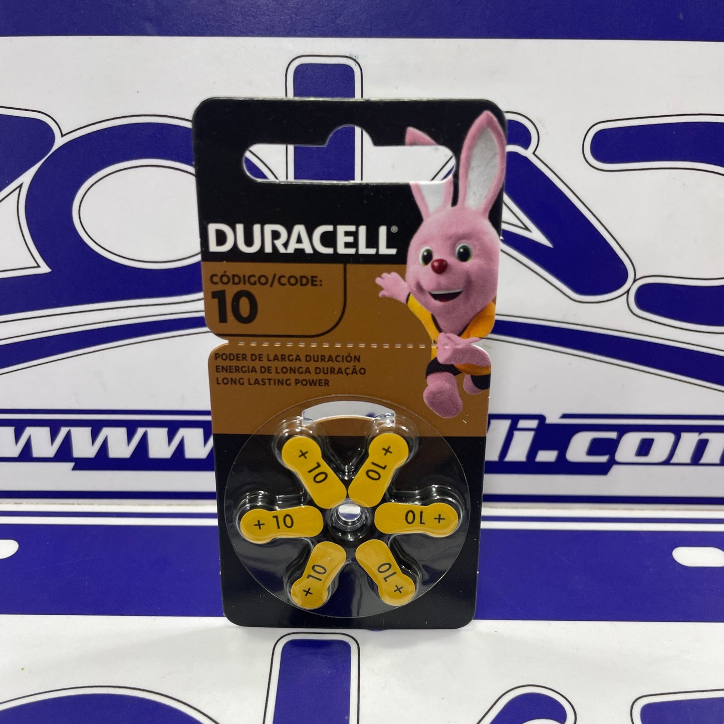 PILA AUDITIVA DURACELL NR 10
