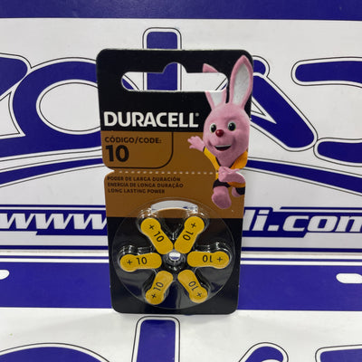 PILA AUDITIVA DURACELL NR 10 - paruro - Zoladi Perú