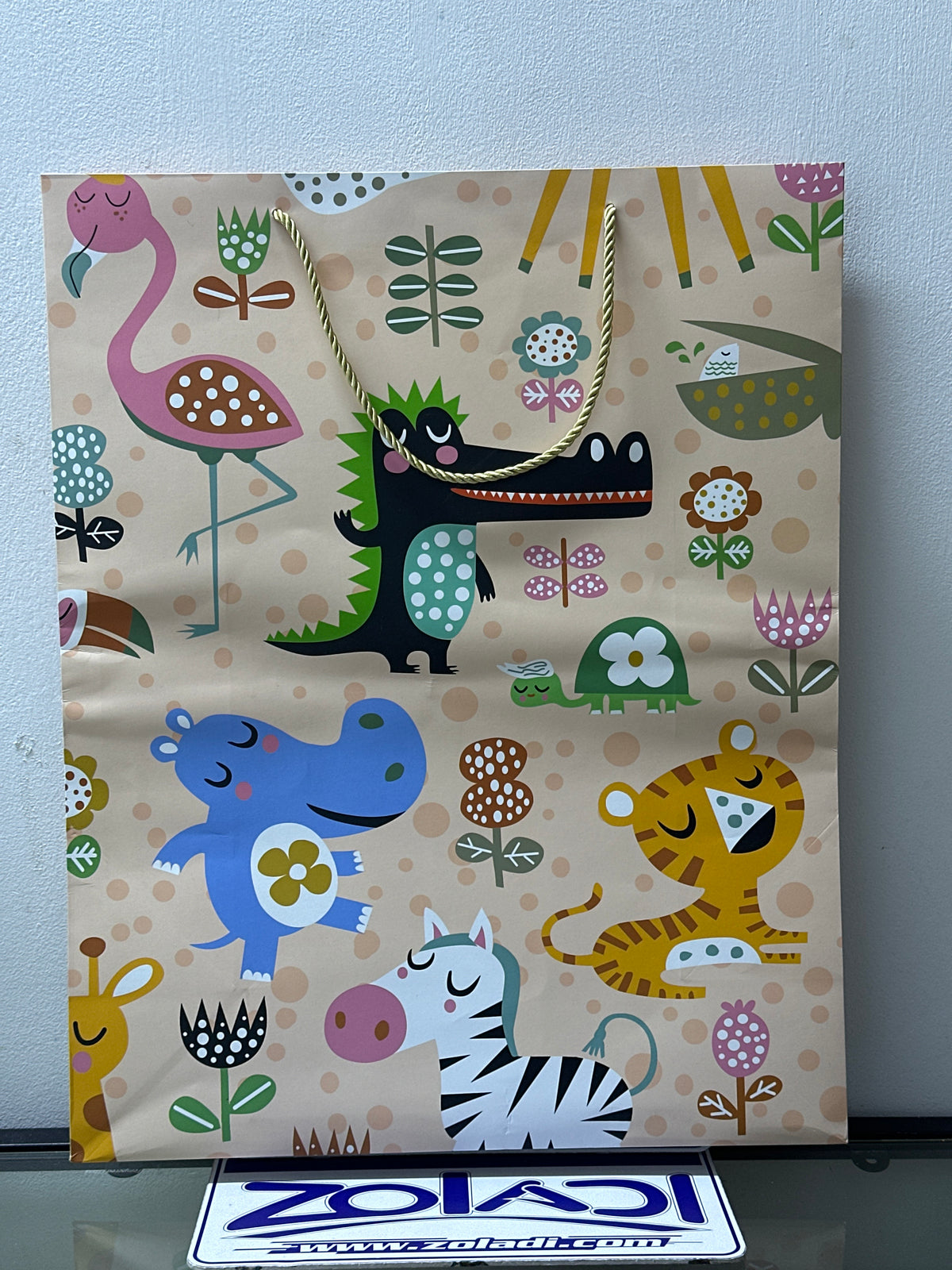 BOLSA DE REGALO XXL ANIMALITOS EXTRA GRANDE