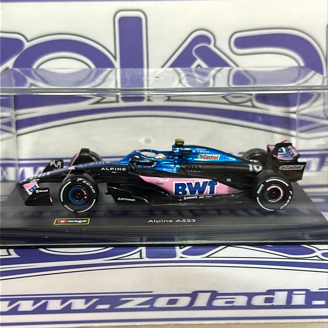 2023 F1 #10 BWT AlPine A523 Pierre Gasly W/Helmet