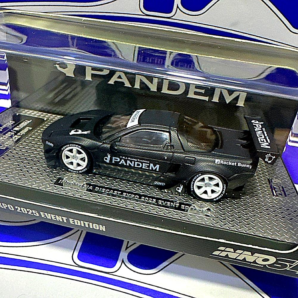 INNO64 HONDA NSX NA1 PANDEM ROCKET BUNNY EDICION ESPECIAL EXPO INDONESIA 2025