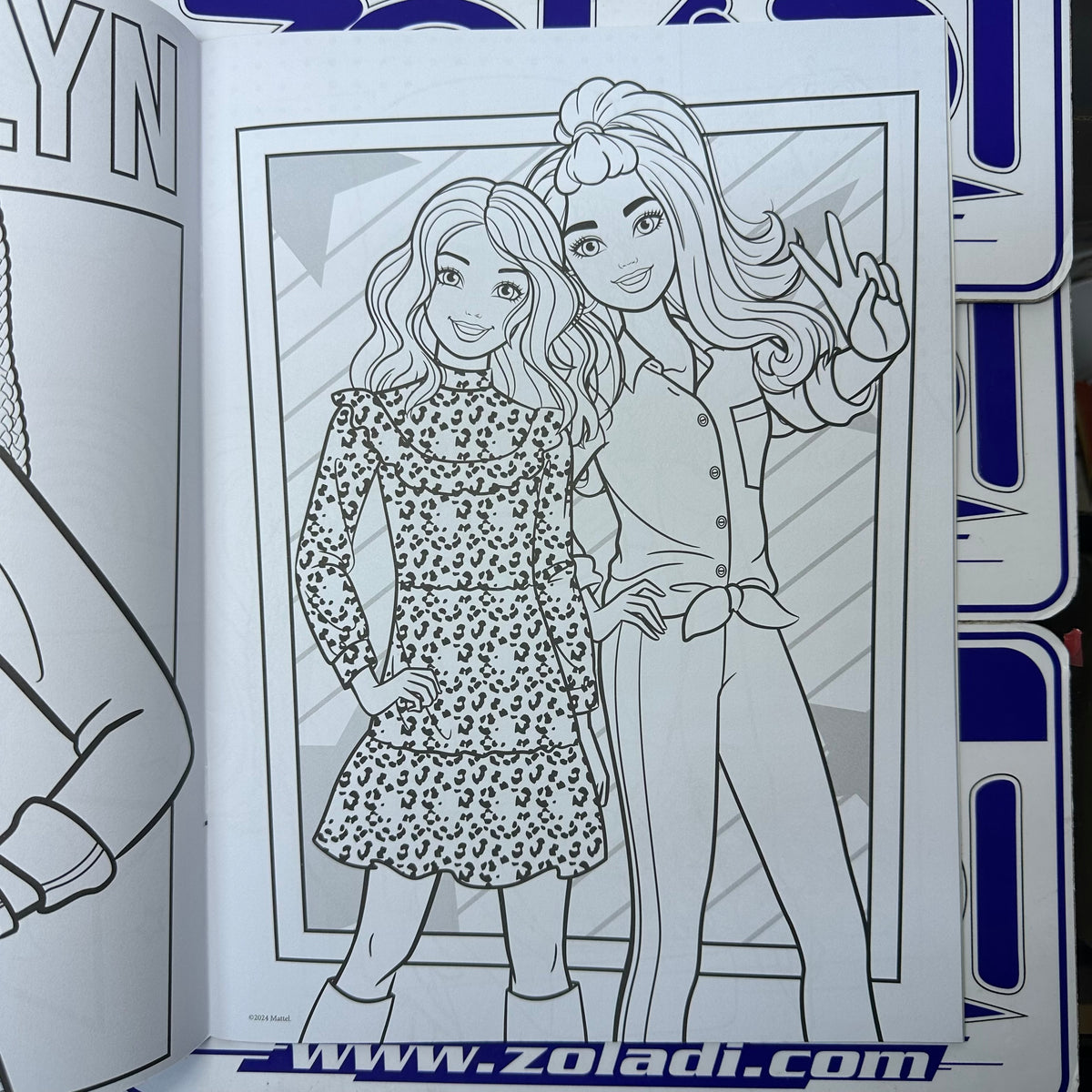 CUADERNO PARA PINTAR BARBIE