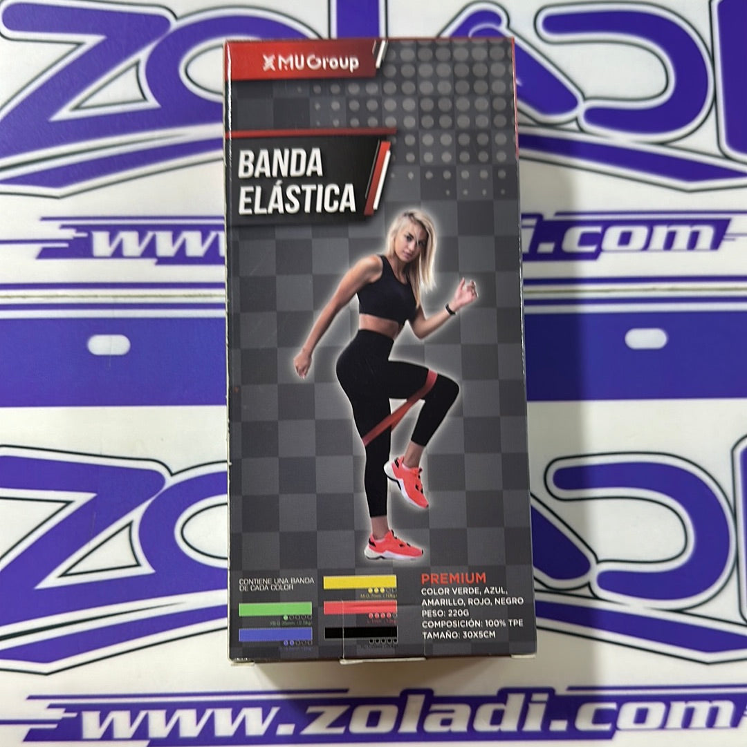 BANDA ELÁSTICAS 5 PIEZAS