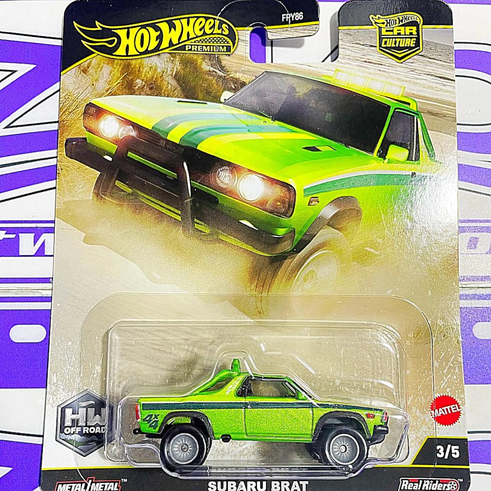 Subaru Brat Pickup Hotwheels Premium Zoladi