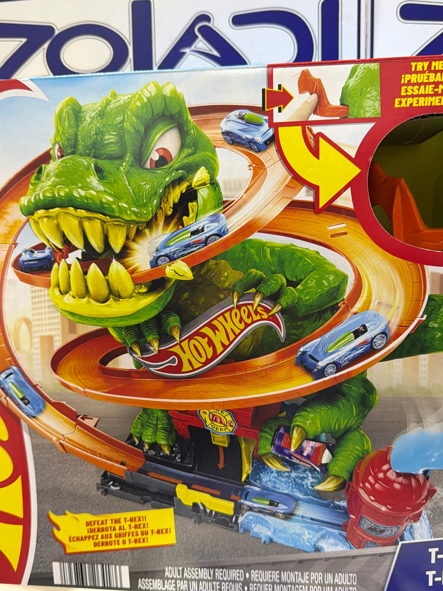 JBM73 TREX BATALLA PISTA HOTWHEELS