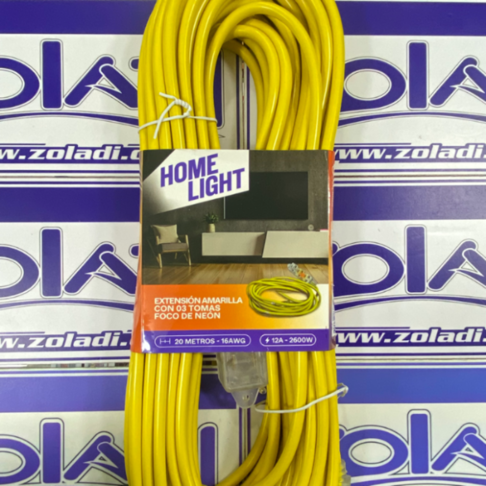 EXTENSION ELECTRICA DE 20m CON INDICADOR