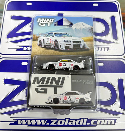 1059 MINIGT NISSAN SKYLINE R34 SUPER SILHOUETTE