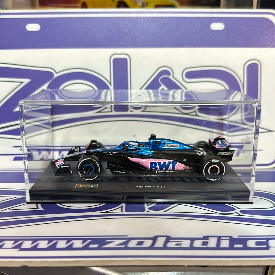 2023 F1 #31BWT AlPine A523 Esteban Ocon W/Helmet