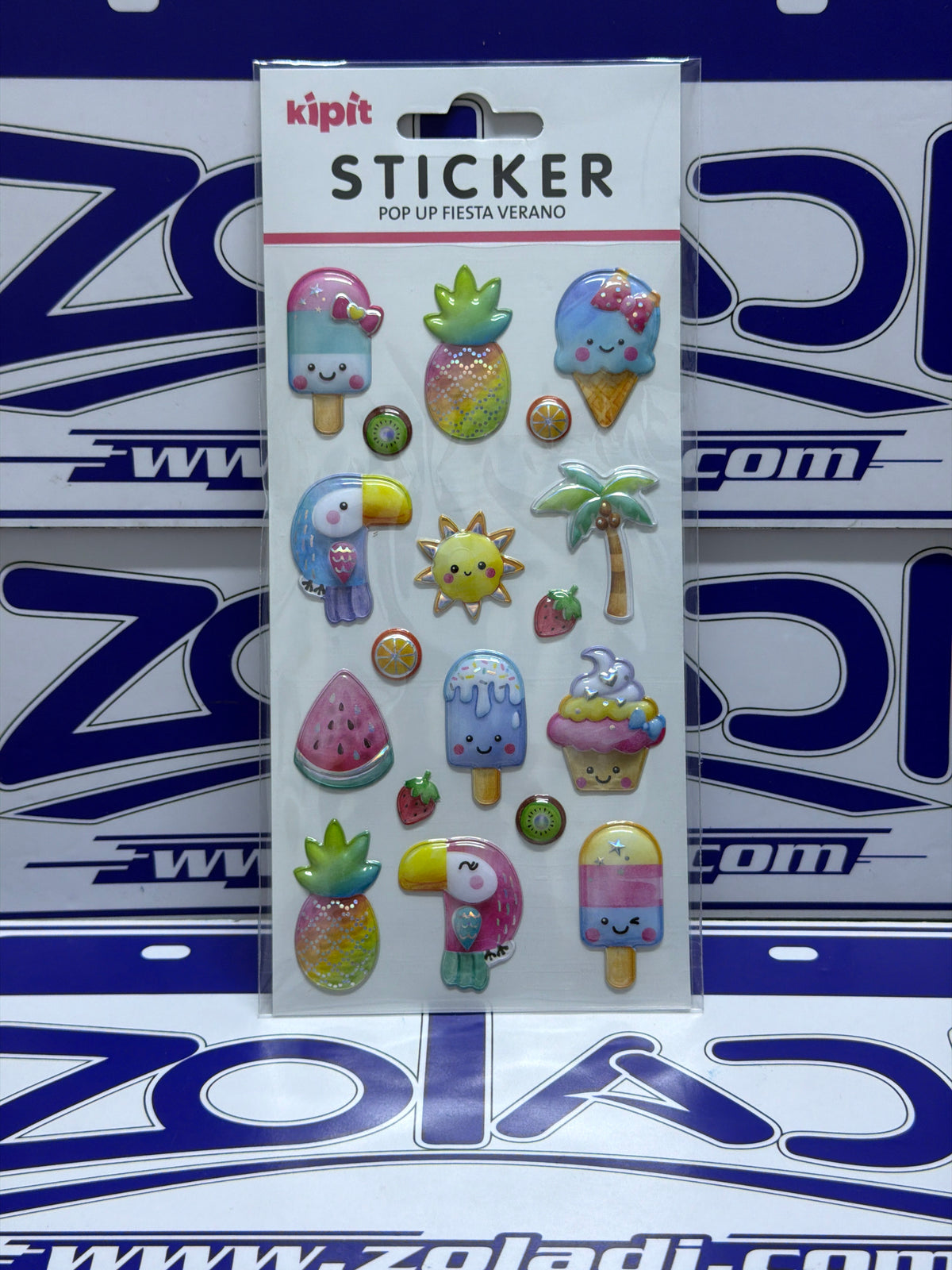 STICKER POP UP FIESTA DE VERANO