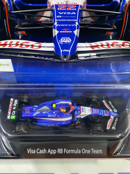 JBM14 VISA CASH APP RB FORMULA 1 TEAM #22