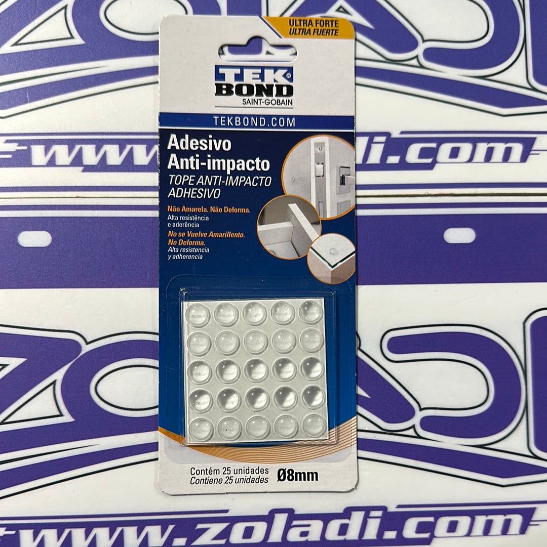 Goma Anti impacto 8mm Tekbond