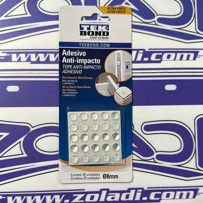 Goma Anti impacto 8mm Tekbond