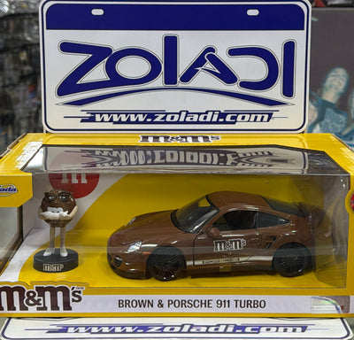 34624 BROWN & PORSCHE 911 TURBO 1/24 JADA