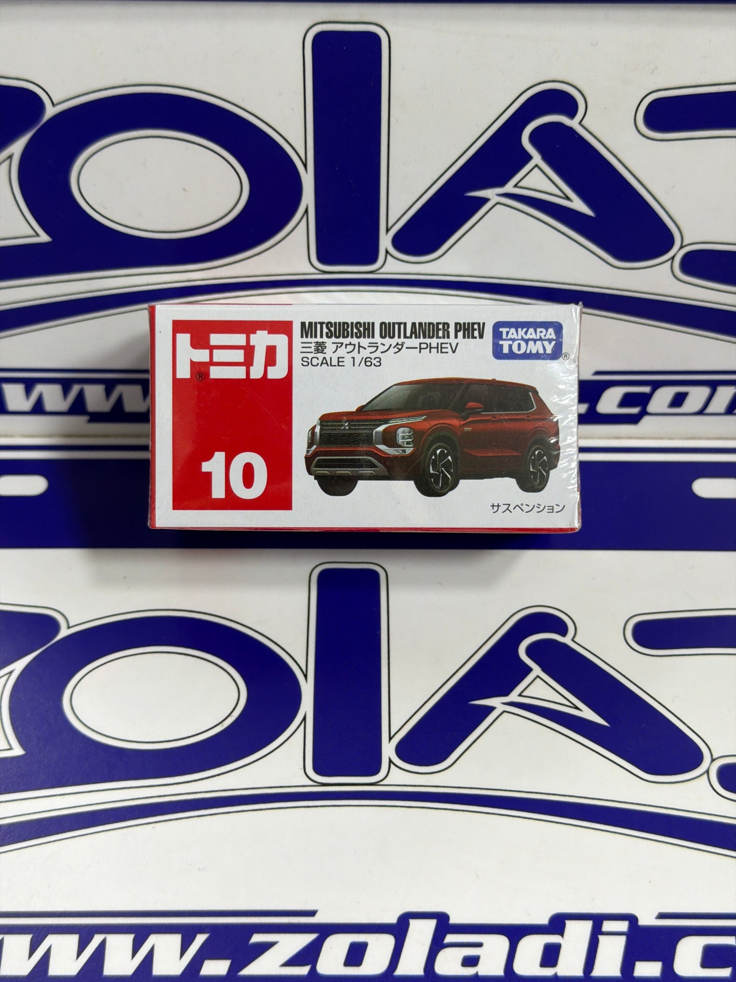 10 MITSUBISHI OUTLANDER PHEV TOMICA