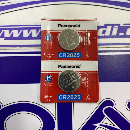 2 PILAS CR2025 PANASONIC