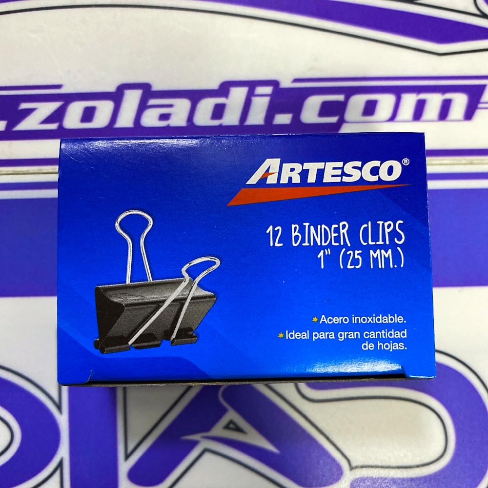 BLINDER CLIPS 1” ARTESCO