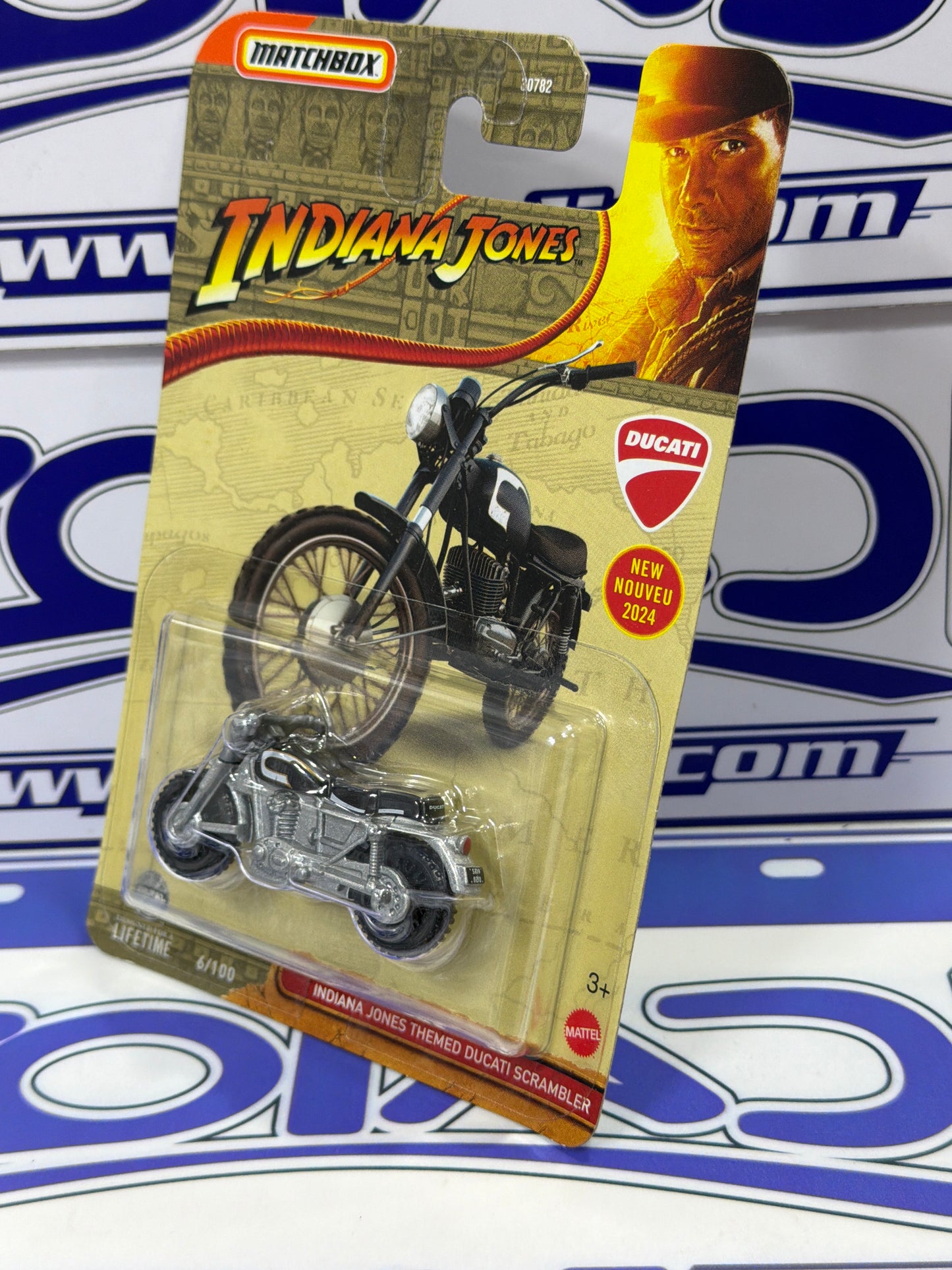 HVL10 INDIANA JONES THEMED DUCATI SCRAMBLER