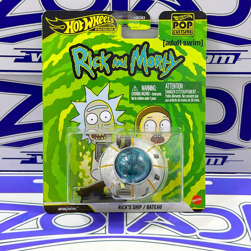 RICKS SHIP BATEAU RICK AND MORTY - Hot Wheels Premium - Zoladi Perú