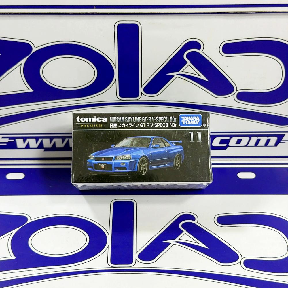 11 NISSAN SKYLINE GTR V SPEC TOMICA PREMIUM