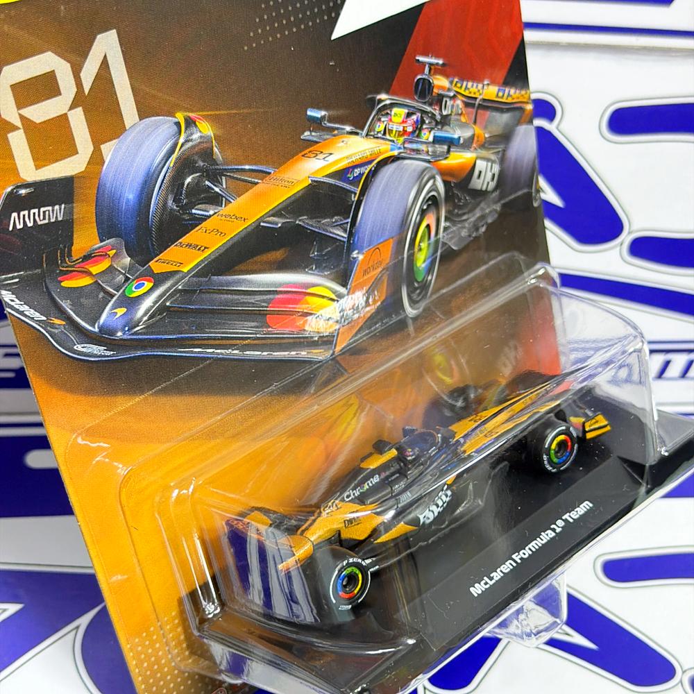 PROMO DEL DÍA JKD81 MCLAREN FORMULA 1 #81 2025 OSCAR PIASTRI 2025