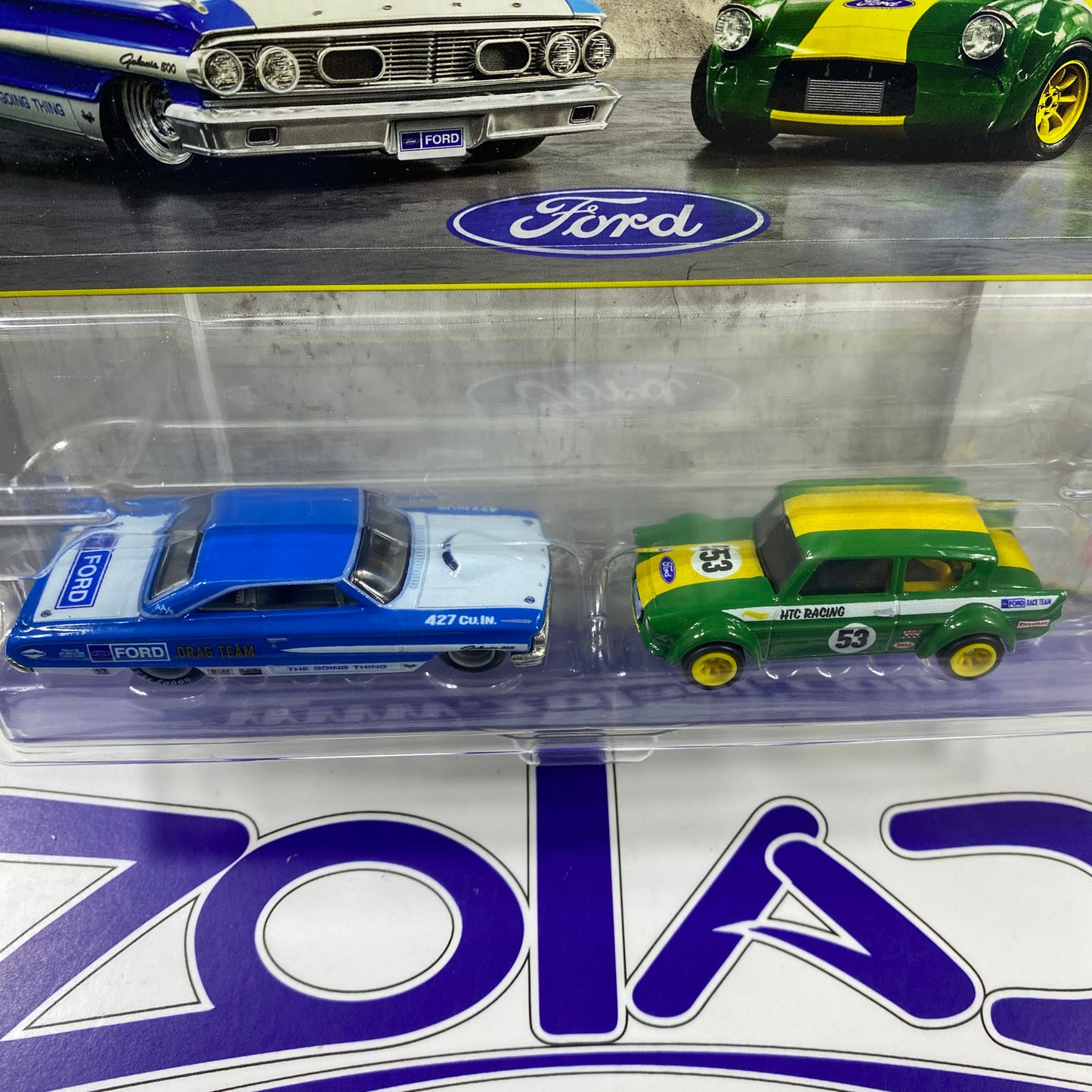 JHW50 CUSTOM PERSONNALISE 64 GALAXIE 500 / 67 FORD ANGLIA RACER VOITURE DE COURSE