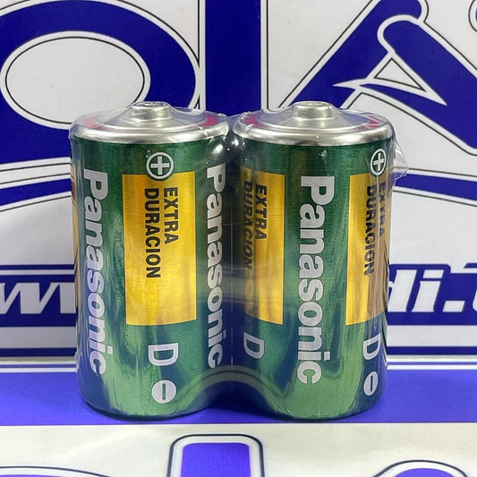 PILAS TIPO D PANASONIC 1.5V EXTRA DURACION