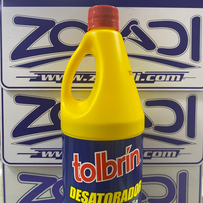 DESATORADOR LÍQUIDO PARA BAÑO TOLBRIN Vistony disponible en Zoladi Lima
