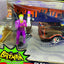 33737 CLASSIC TV SERIES BATMAN ,ROBIN , THE PENGUIN , THE JOKER Y BATMOBILE