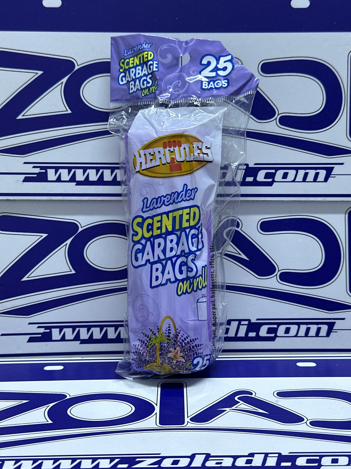 BOLSA DE BASURA CON AROMA A LAVANDA