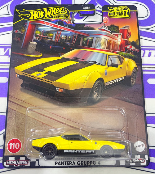 DE TOMASO PANTERA GRUPPO 4 - Hot Wheels Premium - Zoladi Perú