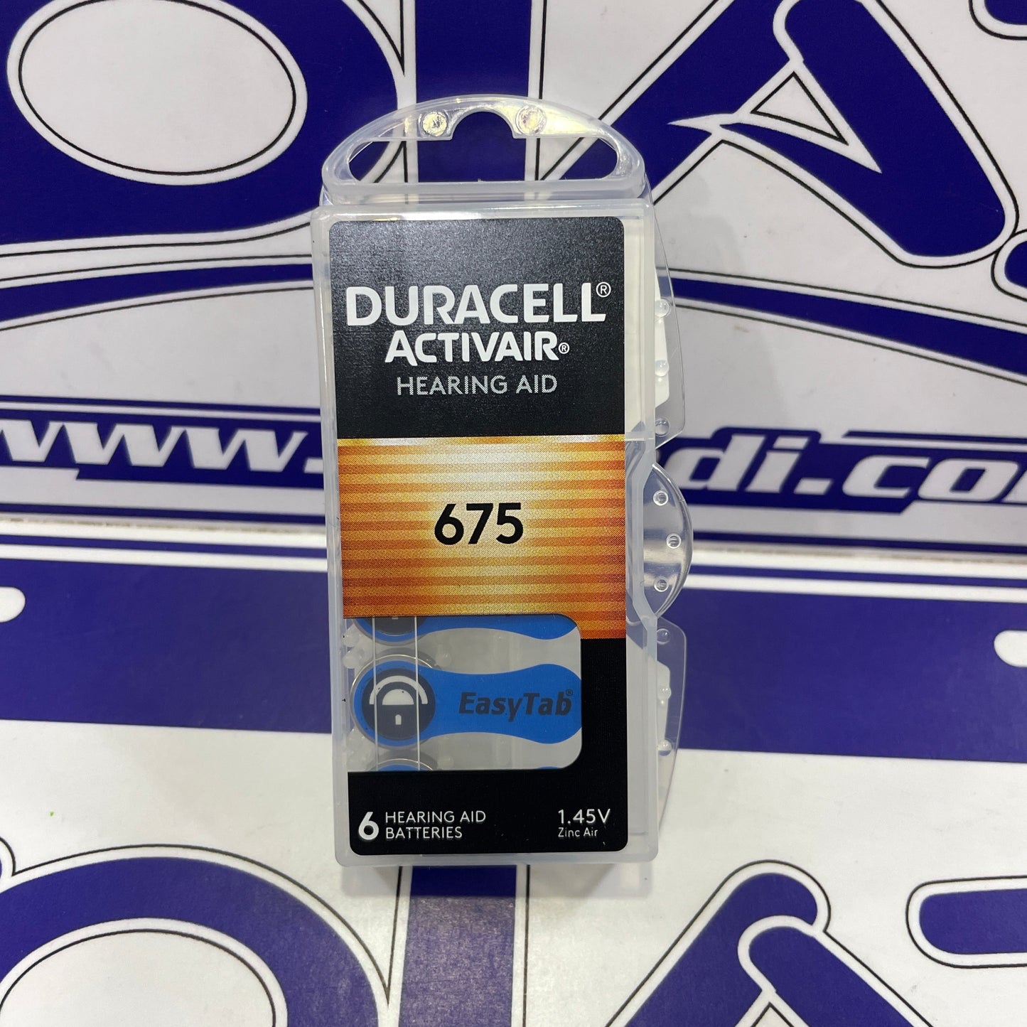 2 PILAS AUDITIVAS DURACELL 675