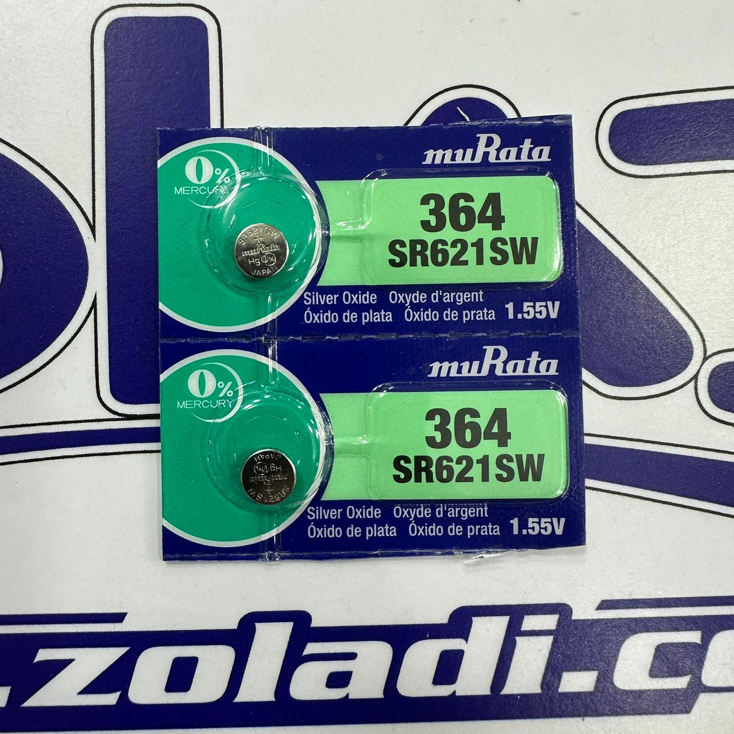2 PILAS 364 SR621SW TIPO BOTON