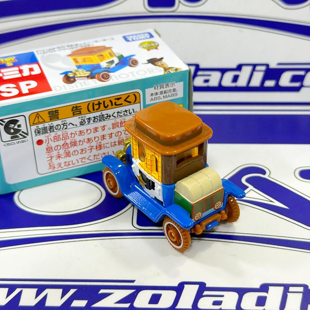 DISNEY MOTORS HIHAT CLASSIC WOODY TOY STORY TAKARA TOMY