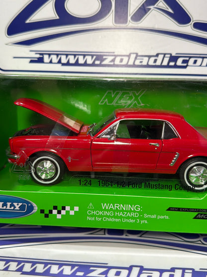 22451 FORD MUSTANG COUPE 1964 1/24 WELLY