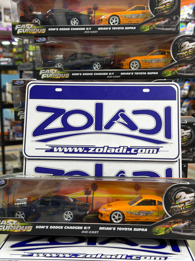31981 DOMS DODGE CHARGER RT & BRIANS TOYOTA SUPRA 1/32
