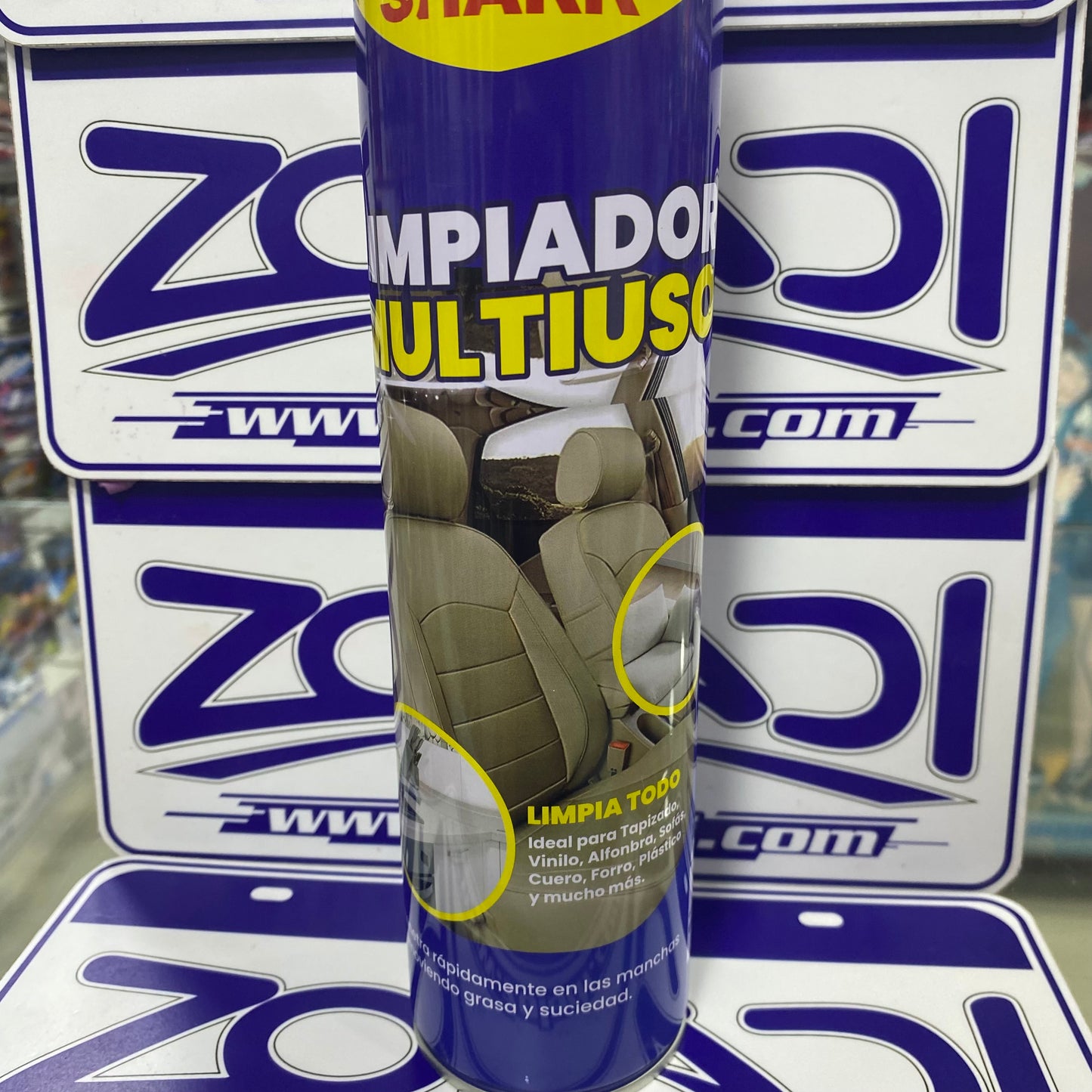 LIMPIA TODO EN SECO AEROSOL CON CEPILLO 650ml