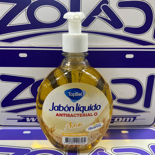 JABÓN LÍQUIDO ANTIBACTERIAL AVENA DE 400ml