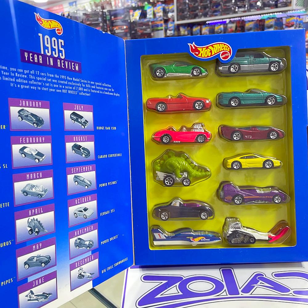 SET 1995 YEAR IN REVIEW HOTWHEELS
