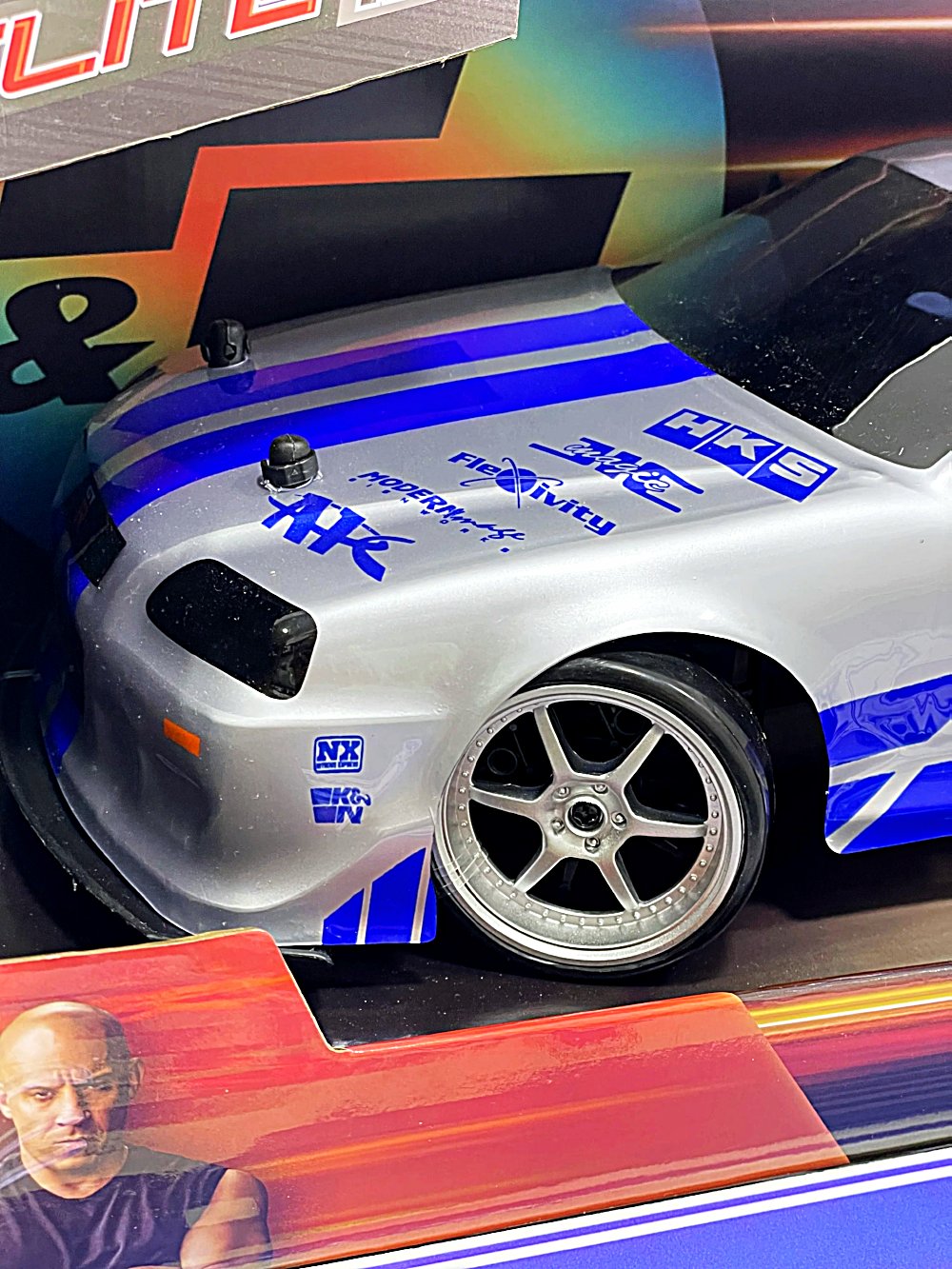 35744 BRIAN NISSAN SKYLINE GTR34 FAST&FURIOUS CONTROL REMOTO