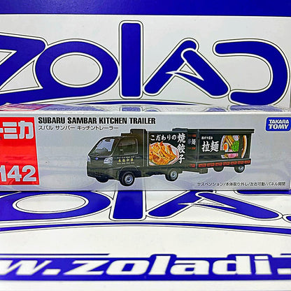 TOMICA SUBARU SAMBAR KITCHEN TRAILER